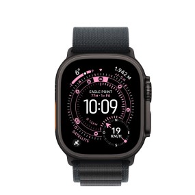 Apple Watch Ultra 3 49 mm – Smartwatch GPS + Cellular, Titanio con Alpine Loop, USATO.