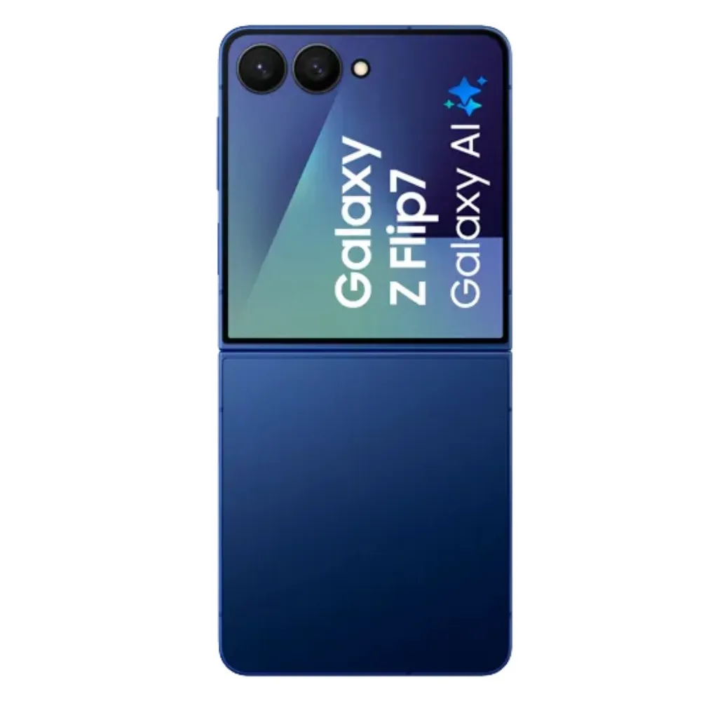 Samsung Galaxy Z Flip7 256GB | Smartphone Pieghevole 5G – Blue Shadow