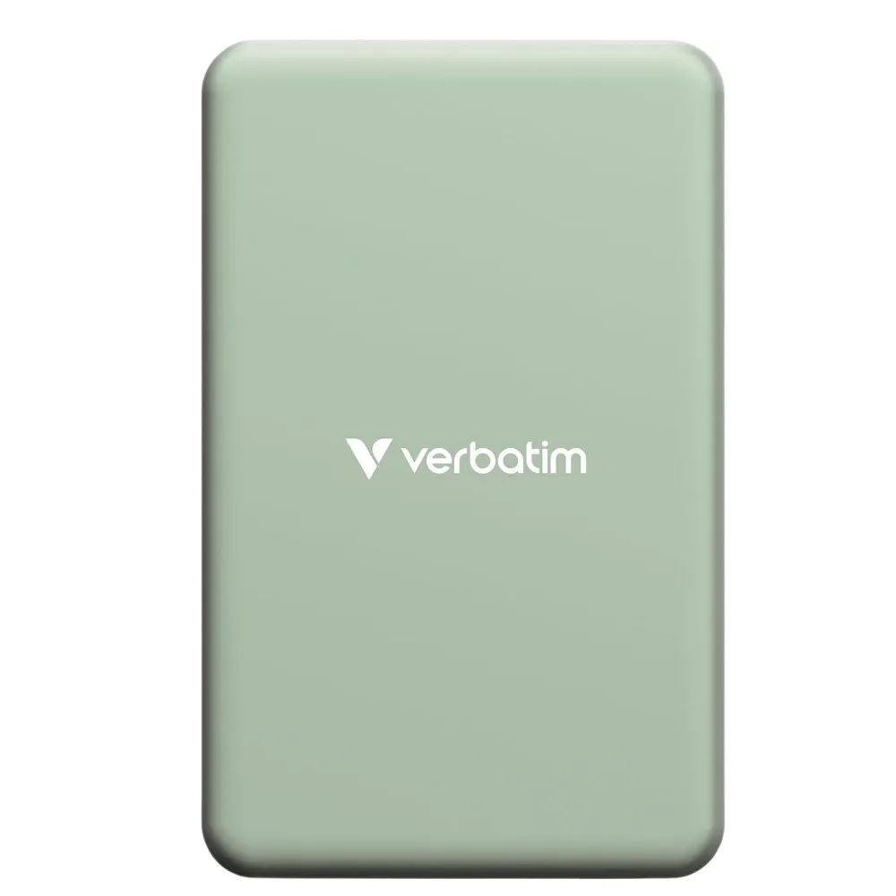 Verbatim Charge n’ Go Power Bank 5000 mAh | Batteria Portatile Compatta