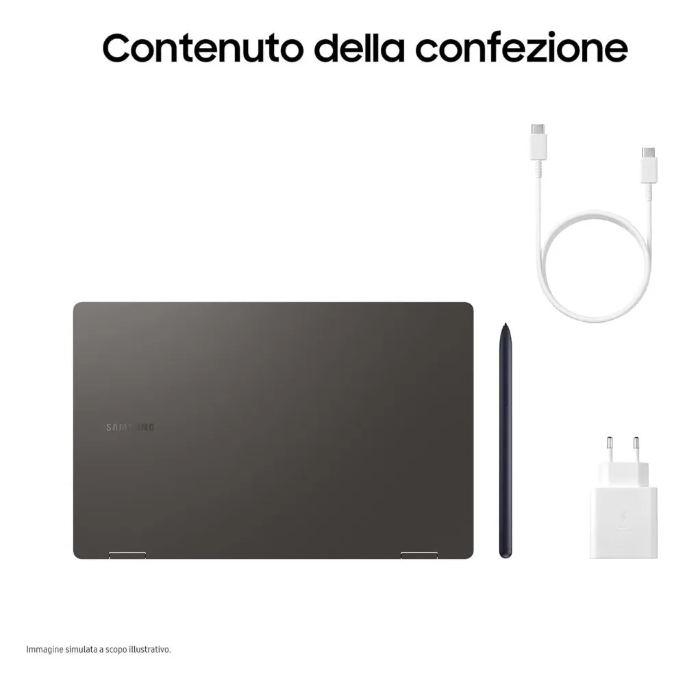 Samsung Galaxy Book3 360 Touch con S Pen – i5, 8GB RAM, 256GB SSD