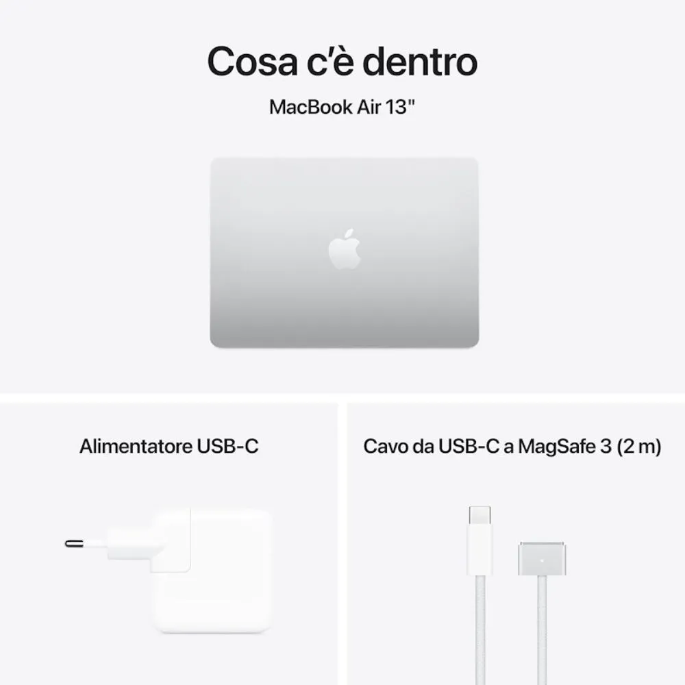 MacBook Air 13" M4 16GB 256GB A3240 Nuovo Sigillato | TP Store