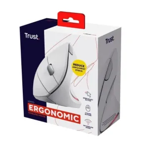 Trust Verto Mouse Verticale Bianco | Nuovo Sigillato - TP Store