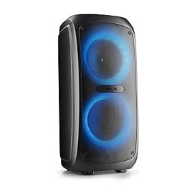 NGS Wild Temper Altoparlante Portatile Bluetooth - Cassa Party a Torre con Luci LED e Microfono Wireless - Nuovo Sigillato