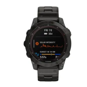 Garmin Fenix 7 Sapphire Solar – Smartwatch Multisport con Ricarica Solare e Vetro Zaffiro usato