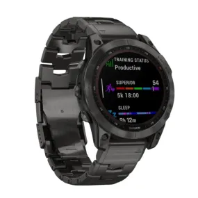 Garmin Fenix 7 Sapphire Solar – Smartwatch Multisport con Ricarica Solare e Vetro Zaffiro usato