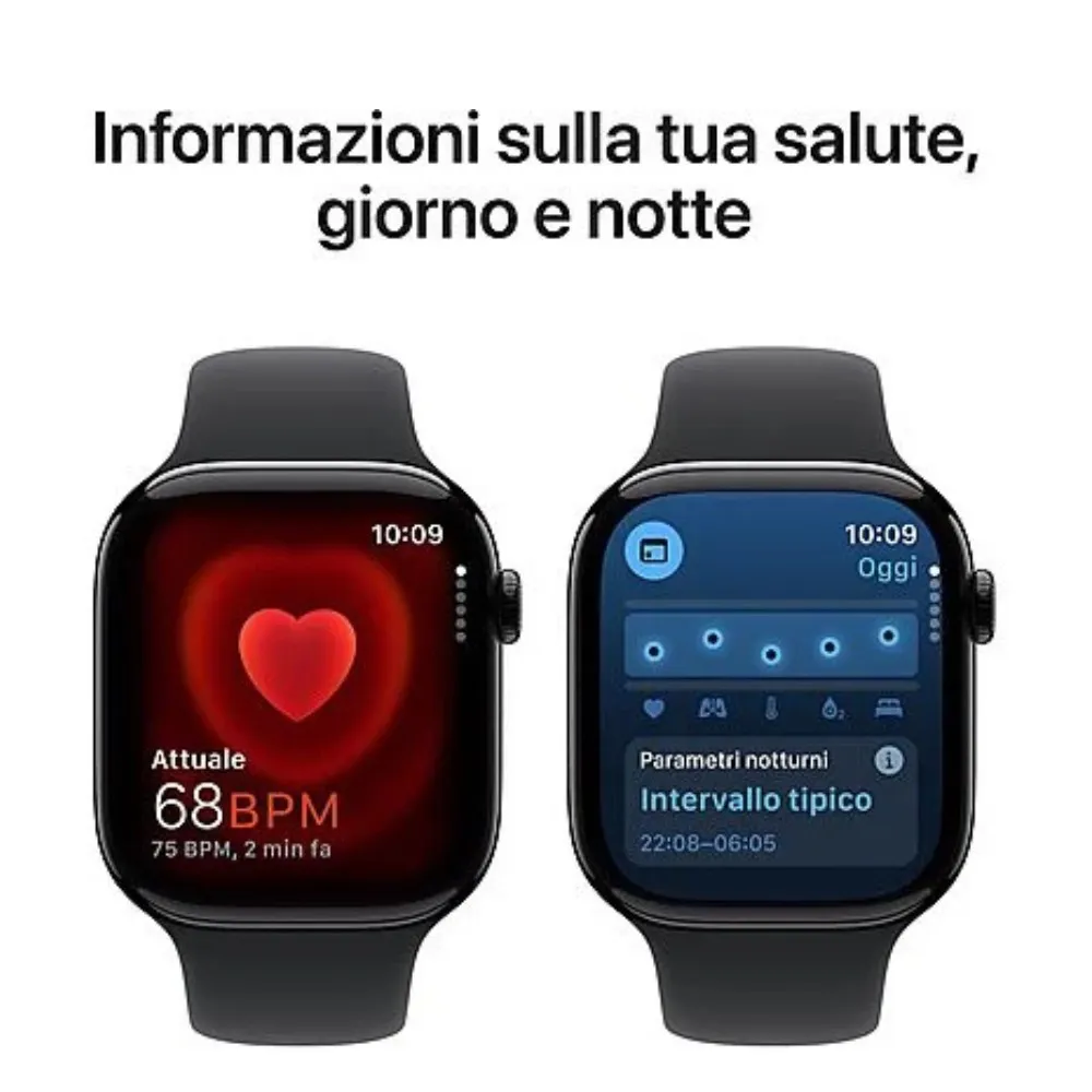 APPLE Watch Series 10 GPS 46mm in alluminio color Jet Black nuovo