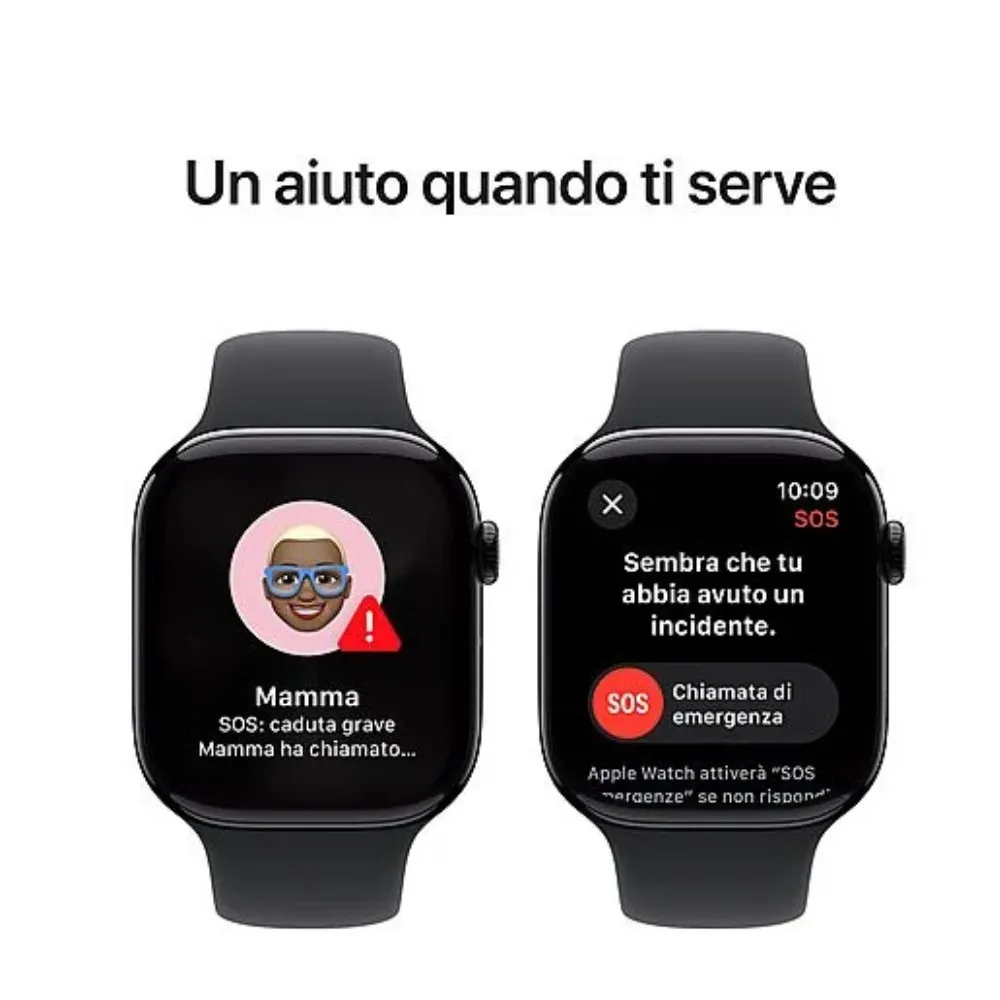 APPLE Watch Series 10 GPS 46mm in alluminio color Jet Black nuovo