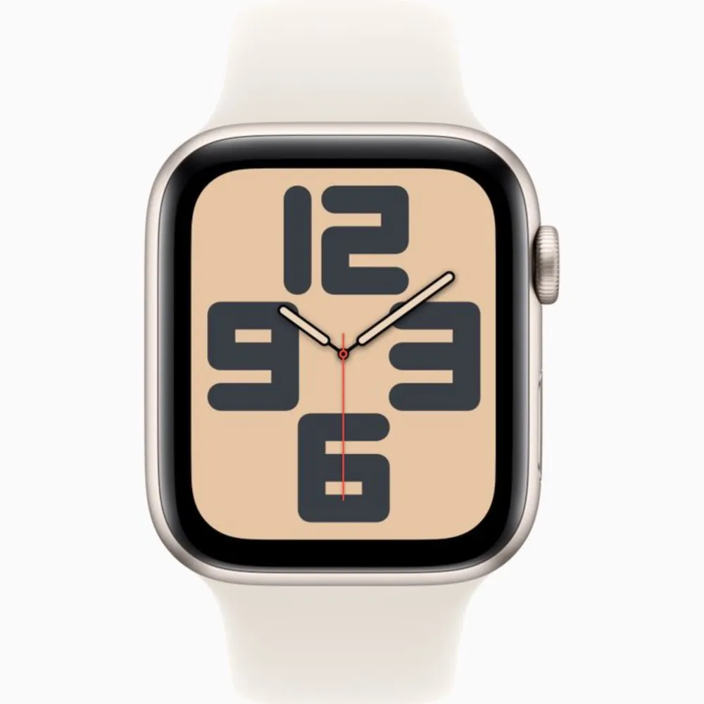Apple Watch SE (2a Generazione) 44mm GPS – Starlight – Cinturino Sport S/M nuovo