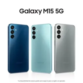 Samsung Galaxy M15 5G Nuovo 128GB Dark Blue | Vista frontale smartphone originale