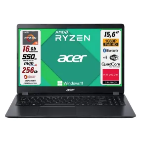 Acer Ryzen 5 3500U – 8GB, 512GB SSD, Windows 11 | Usato