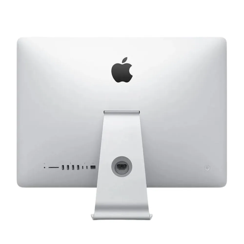 iMac 21 retro → Apple iMac 21" – Vista posteriore design sottile in alluminio