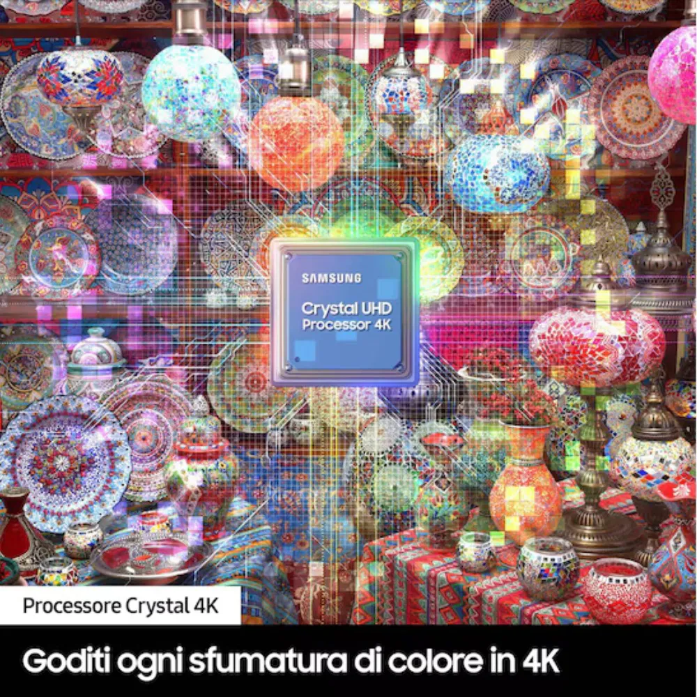 Samsung Crystal UHD 4K 43" DU8070 TV 2024 | Smart TV Ultra HD