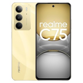Realme C75 – Smartphone 6.72″ FHD+, 8GB RAM, 256GB, Batteria 5828mAh, Resistenza IP69
