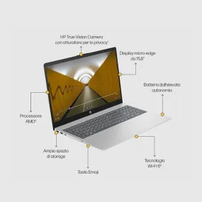 HP Laptop con Ryzen 7 •...